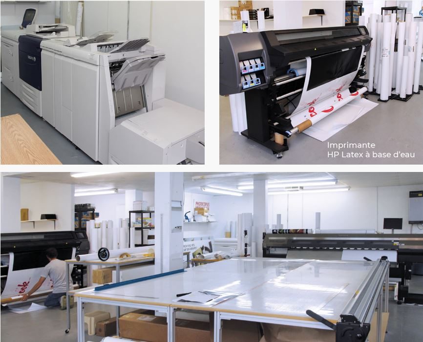 L'atelier d'impression grand format